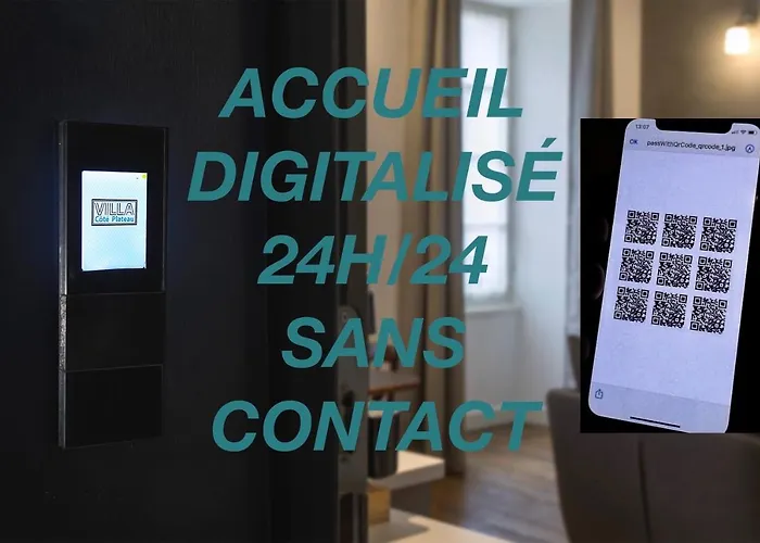 Appart hôtel - Hyper Centre - Côté Plateau - 3 étoiles Certifiées- Angoulême